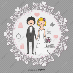 White Wedding Marriage Loversvalentines Day Png Elements ...