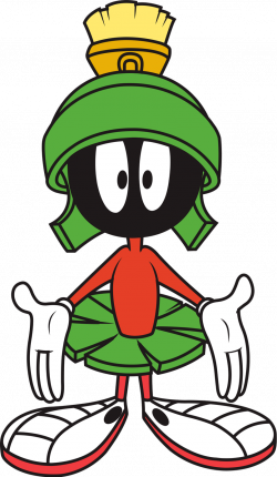 Green Martian Cartoon Character | Reviewwalls.co