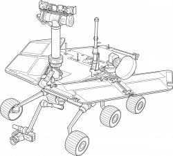 Clipart - Mars Exploration Rover