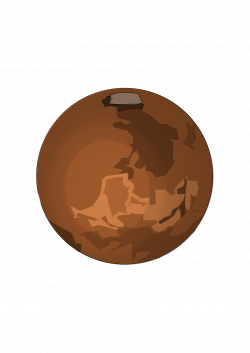 Clipart - planet Mars