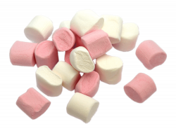 Pink and White Marshmallows transparent PNG - StickPNG
