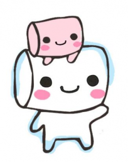 Cartoon marshmallow clipart - WikiClipArt