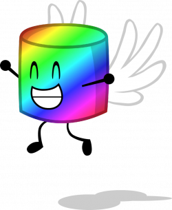 Rainbow Marshmallow (Commission) by kitkatyj on DeviantArt