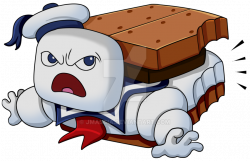 Stay Puft S'mores by jmascia on DeviantArt