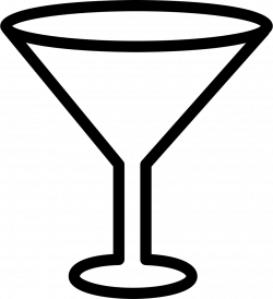 Empty Cocktail Glass Svg Png Icon Free Download (#8529 ...