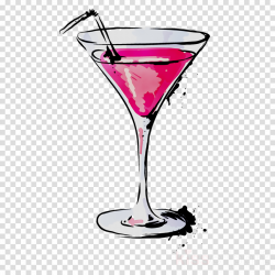 Pink Background clipart - Martini, Cocktail, Margarita ...