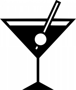 Coctail Martini Party Nightlife Glass Wine Svg Png Icon Free ...
