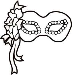 Free Mask Clipart Black And White, Download Free Clip Art ...