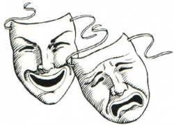 Drama Masks Clipart | Free download best Drama Masks Clipart ...