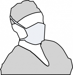 Doctor Mask Grey Clip Art at Clker.com - vector clip art online ...
