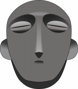 Clipart - Traditional mask