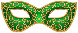 Green Carnival Mask Transparent Image | Gallery ...