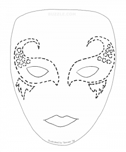 Create Your Own Halloween Look! Try Out These Face Painting Stencils ...