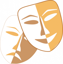 Theatre Masks Clip Art at Clker.com - vector clip art online ...