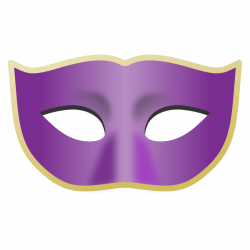 Purple Mask - Rooweb Clipart