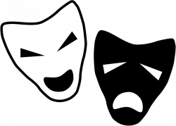 Theatre Masks Clipart | Free download best Theatre Masks Clipart on ...