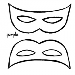 A Simple Mardi Gras Mask to Wear Coloring Page: A Simple ...