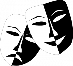 Theatre Masks Clip Art at Clker.com - vector clip art online ...