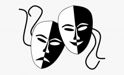 Theatre Masks Clipart - Transparent Theatre Masks #916427 ...