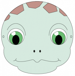 Print and colour in this adorable sea turtle mask with the ...