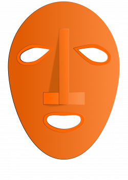 Clipart - Traditional African mask