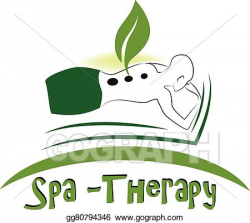Vector Illustration - Spa massage logo . EPS Clipart ...
