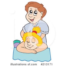 Massage Clipart #213171 - Illustration by visekart