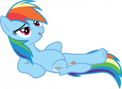 A rainbow in need of massage by Porygon2z on DeviantArt