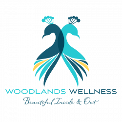 Woodlands Wellness teal peacock logo design by www.testmonki.com ...