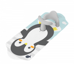 KUSHIES Aqua Splash Bath Mat Penguin