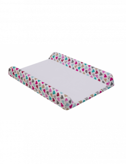 Stiffened baby changing mat perfect for bed or chest-of-drawers + ...
