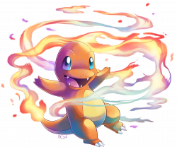 004 Charmander used Fire Spin and Scratch |