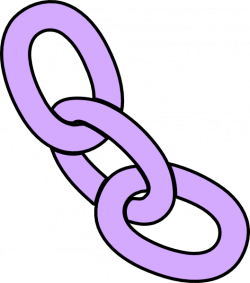 Violet Chain Clip Art at Clker.com - vector clip art online, royalty ...