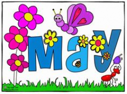 Free Month Clip Art | Month of may Flowers Clip Art Image - the word ...