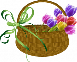 May Basket Clip Art Free - Real Clipart And Vector Graphics •