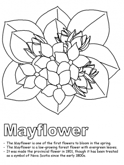 Free Mayflower Coloring Sheet, Download Free Clip Art, Free ...