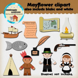 Mayflower Compact Clipart! #Mayflower #Pilgrim ...