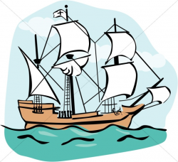 Mayflower pilgrims clipart 4 » Clipart Portal