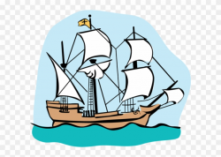 Colonial Ship Clip Art Clipart Ship Clip Art - Mayflower ...