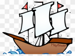 Sailing Ship Clipart Flower - Christopher Columbus Ship ...