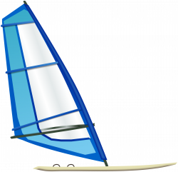 Sail clipart wind surfing ~ Frames ~ Illustrations ~ HD images ...