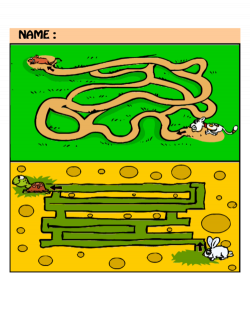 Beginner Maze For Kids #1 - KidsPressMagazine.com