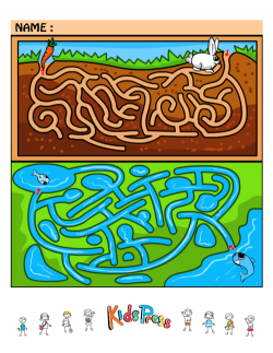 Medium Kids Maze Games #3 - KidsPressMagazine.com