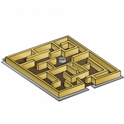 Public Domain Clip Art Image | RPG map symbols: Maze | ID ...