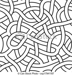 seamless abstract complex maze | Clipart Panda - Free ...