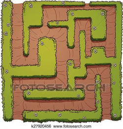 Garden maze clipart 1 » Clipart Portal