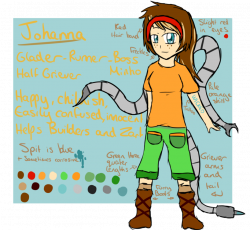 Johanna Reference - Maze Runner OC - Requested by Literalilli on ...