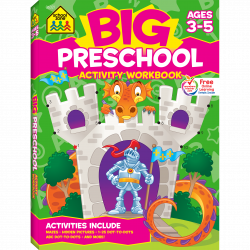 Big Preschool Activity Workbook Gets Kids Ready for Success | School ...