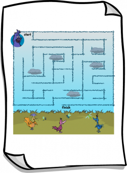 Melvin's Migration Maze | Printable Coloring Pages and Crafts ...