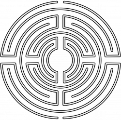 Labyrinth - Traceable Heraldic Art